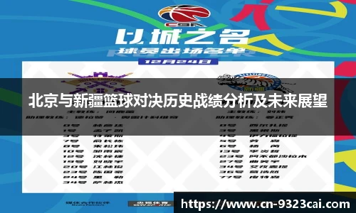 北京与新疆篮球对决历史战绩分析及未来展望